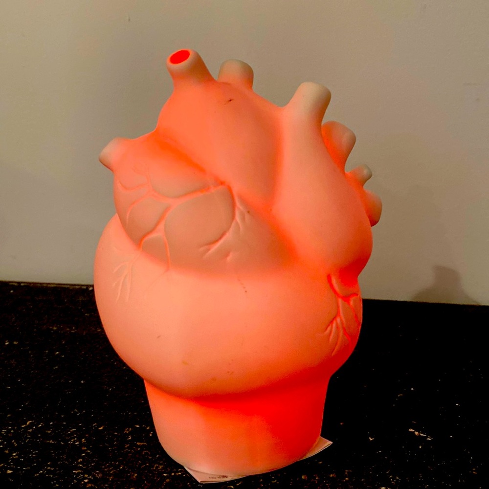 Light Up Stone Heart